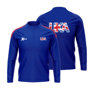 UKA 1/4 Zip BLUE