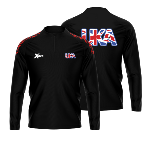 UKA 1/4 Zip BLACK