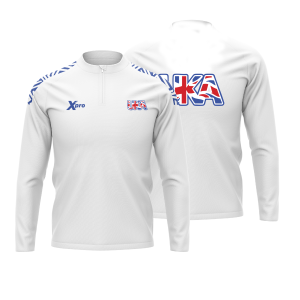 UKA 1/4 Zip WHITE