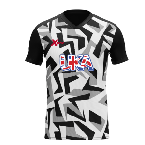 UKA T-shirt BLACK/WHITE